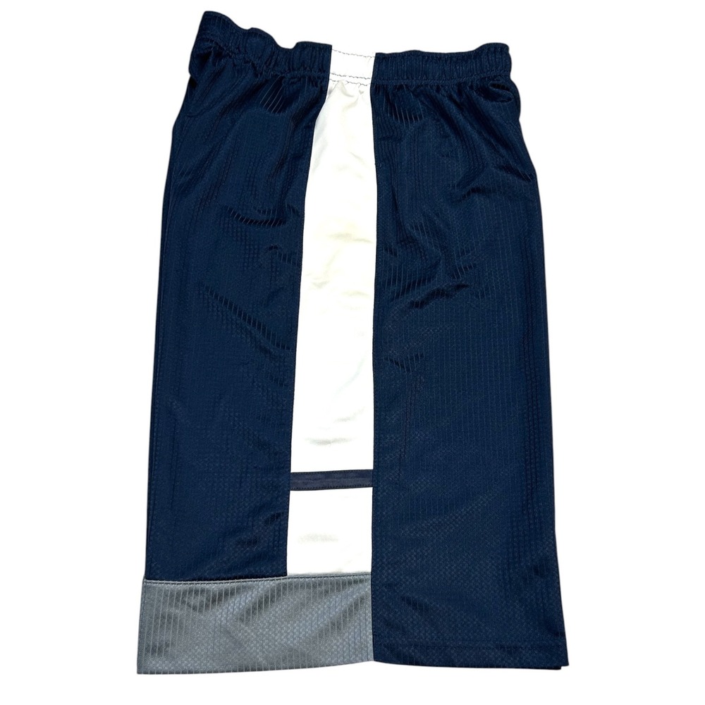 Vintage Nike Basketball Shorts Men XL Navy Blue White Mesh Athletic Swoosh Y2K - Picture 5 of 7